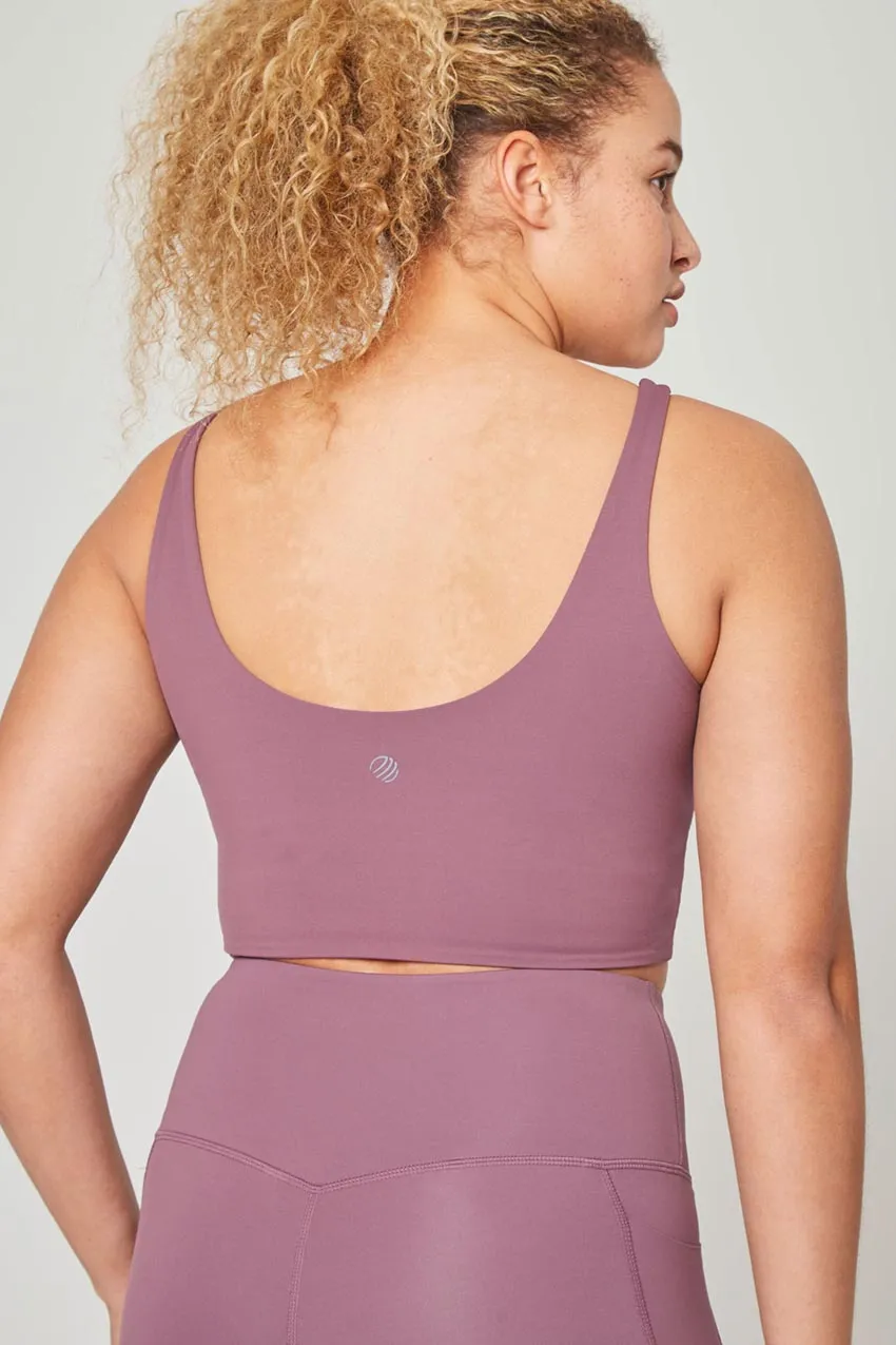 Sloane Vital Cropped V-Neck Light Support Sports Bra sold by MPG product image thumbnail 4