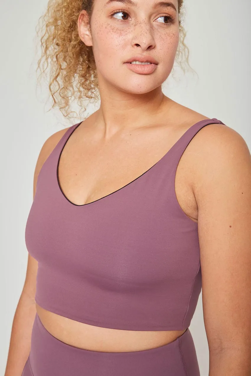 Sloane Vital Cropped V-Neck Light Support Sports Bra sold by MPG product image thumbnail 5