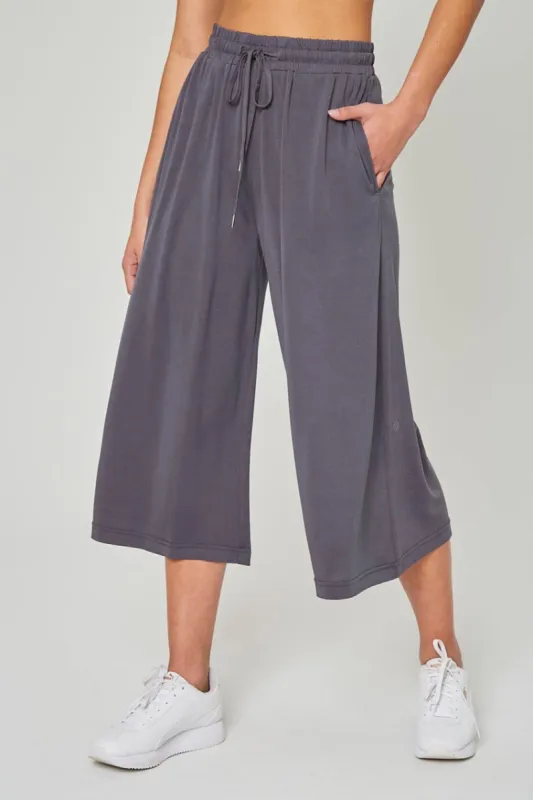 Maeve Modal Wide Leg Cropped Pant sold by MPG