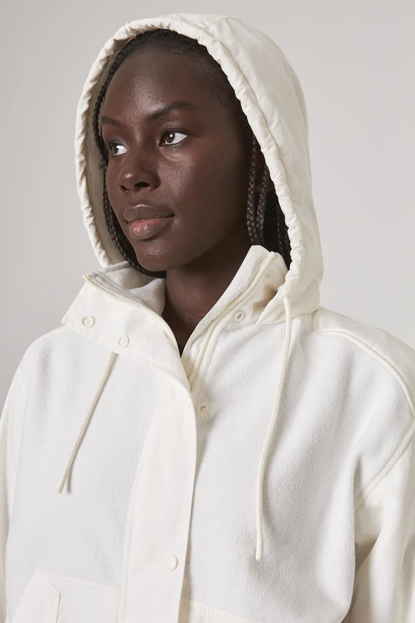 Women’s Hooded Mixed Media Jacket sold by MPG product image thumbnail 4