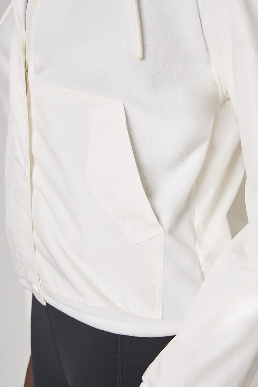 Women’s Hooded Mixed Media Jacket sold by MPG product image thumbnail 5