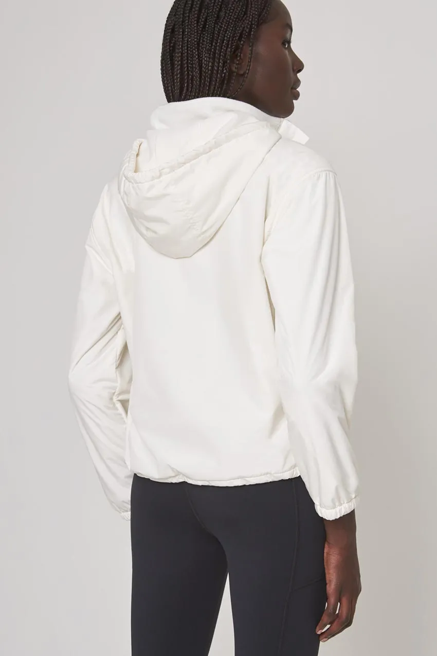 Women’s Hooded Mixed Media Jacket sold by MPG product image thumbnail 3