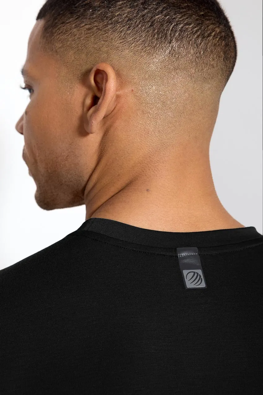 Performance Knit Men's Long Sleeve Tee - Black sold by MPG product image thumbnail 4