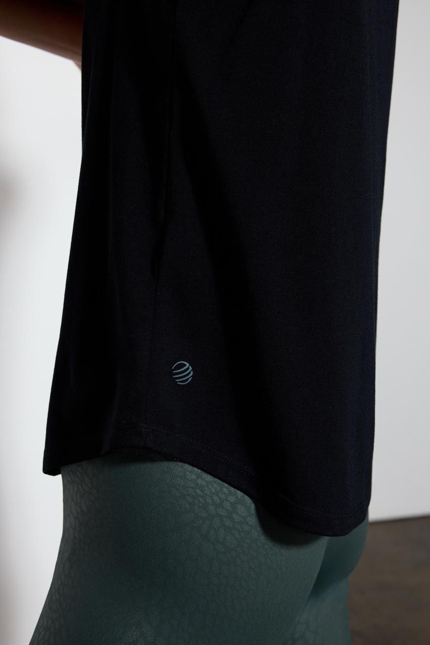 Dynamic Recycled Polyester Twist Keyhole Tank Top sold by MPG product image thumbnail 5