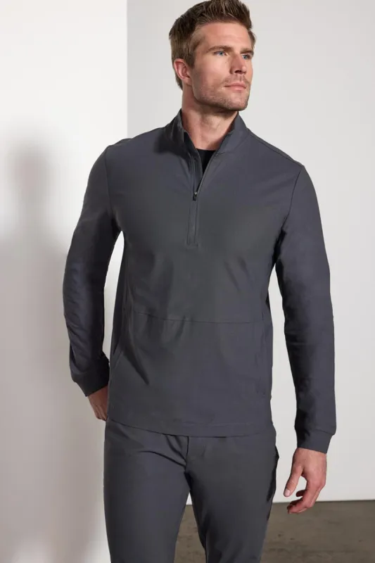 Limitless 1/2 Zip Pullover - Asphalt sold by MPG