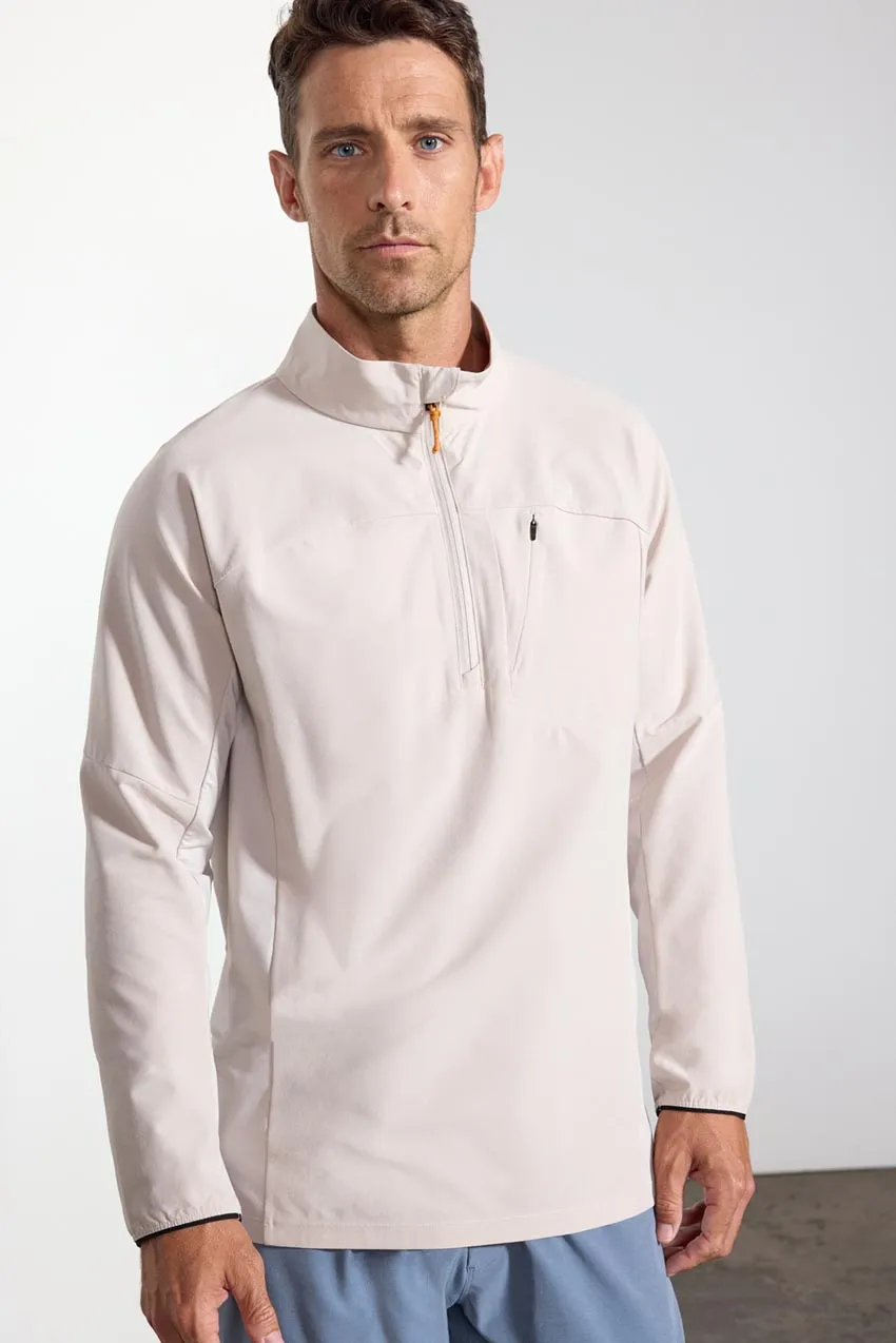 Rove Recycled Polyester Mixed Media Half-Zip – Sale sold by MPG