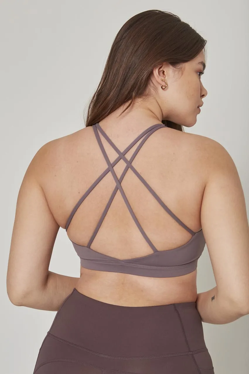 Vital Strappy V-Neck Light Support Sports Bra sold by MPG product image thumbnail 4