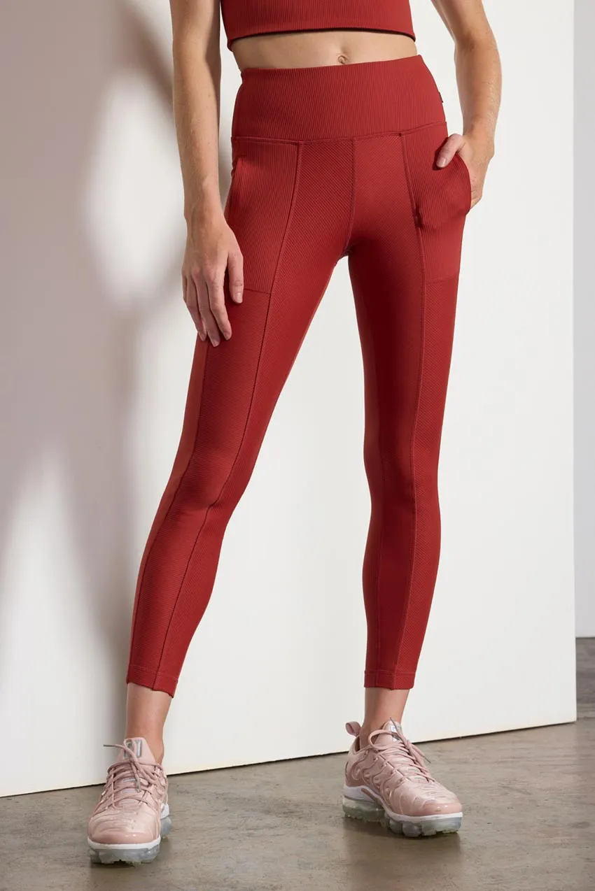 Effuse High-Waisted Mixed Panel Legging 26" sold by MPG product image thumbnail 2