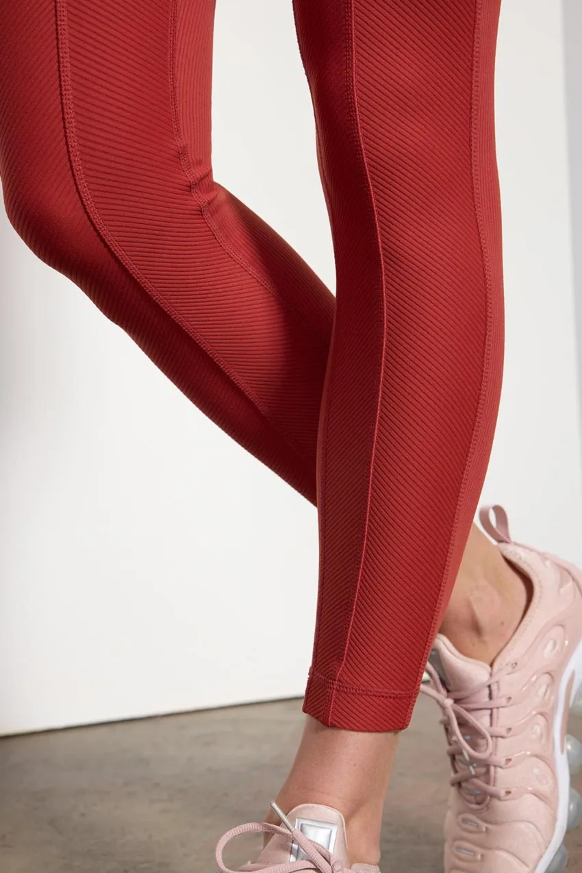 Effuse High-Waisted Mixed Panel Legging 26" sold by MPG product image thumbnail 5