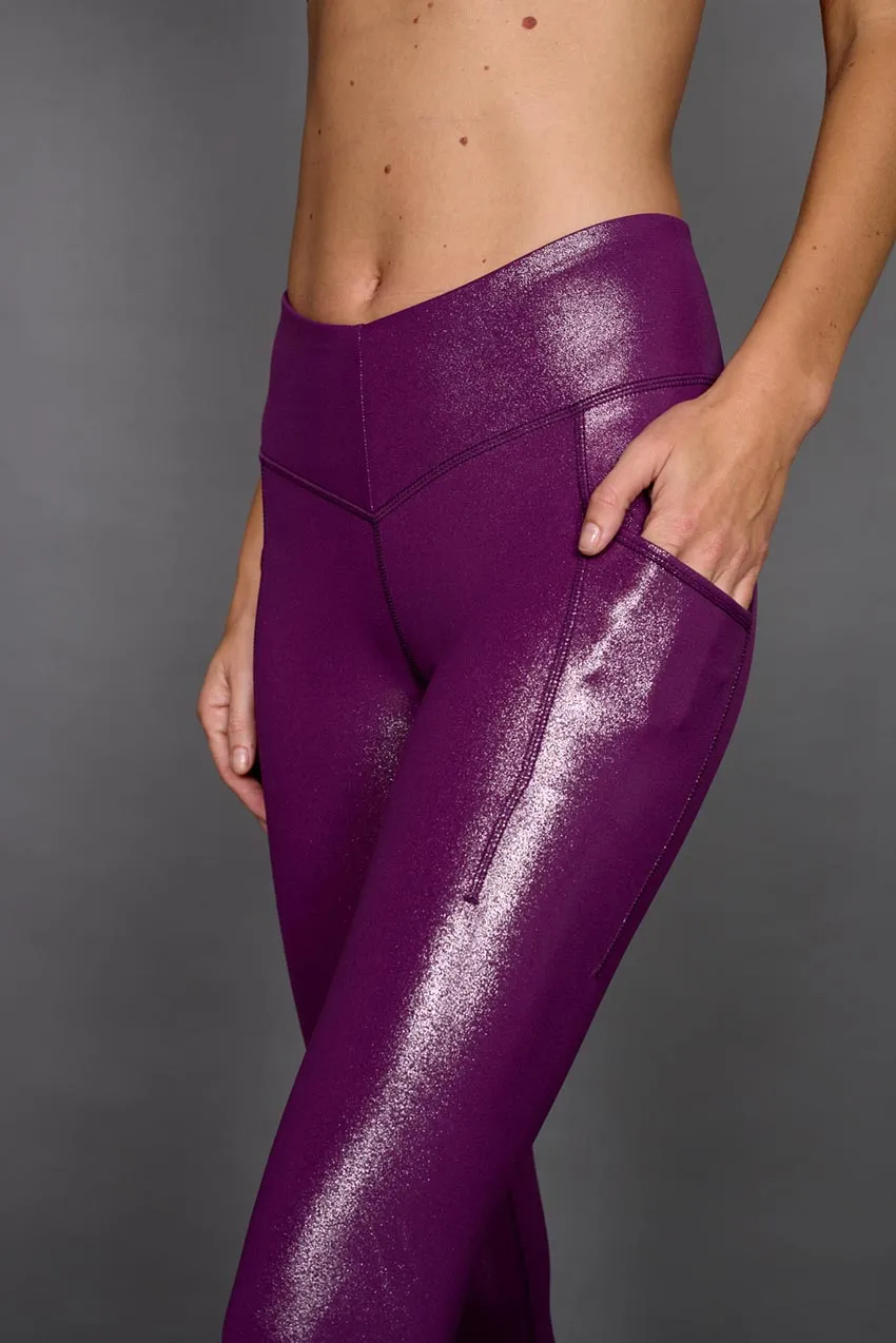 Vital Mid-Rise V-Waist Dazzle Print Legging 26" sold by MPG product image thumbnail 4