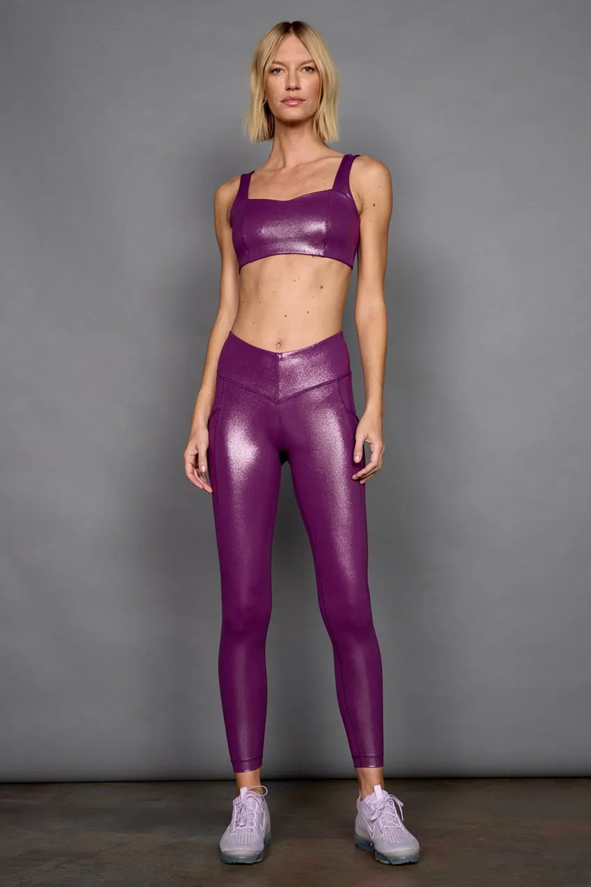 Vital Mid-Rise V-Waist Dazzle Print Legging 26" sold by MPG product image thumbnail 2