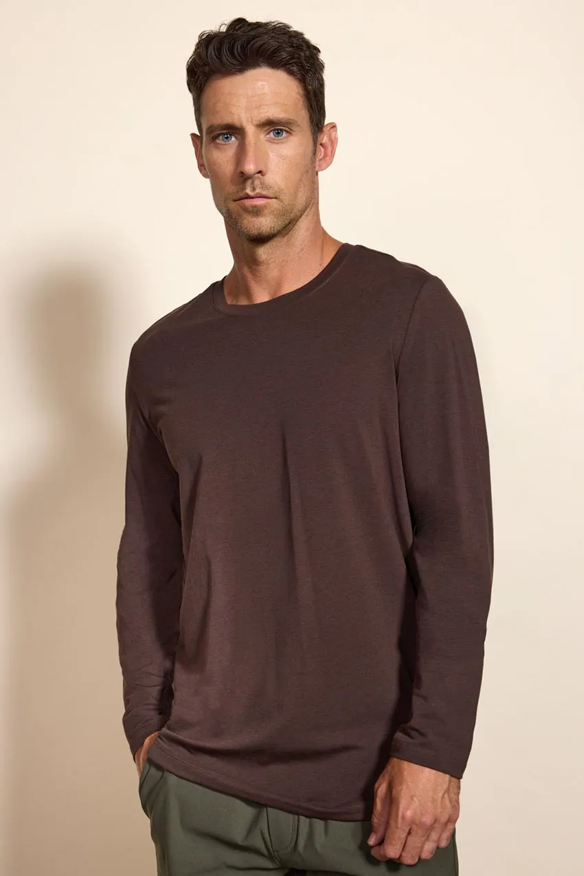 Pima Cotton Curved Hem Long Sleeve Tee sold by MPG product image thumbnail 5