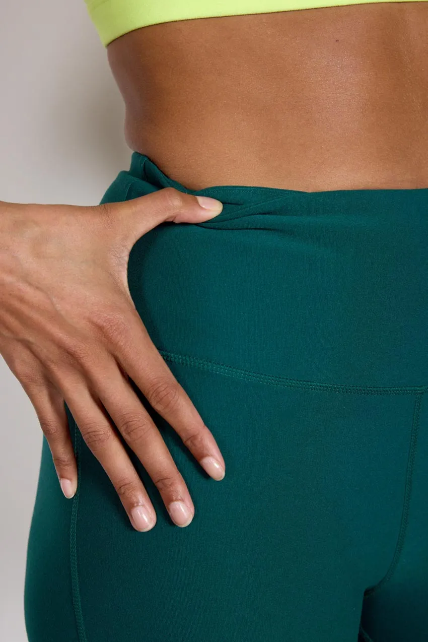 Explore Recycled Polyester High-Waisted Boot Cut Pant 31" Peached sold by MPG product image thumbnail 4