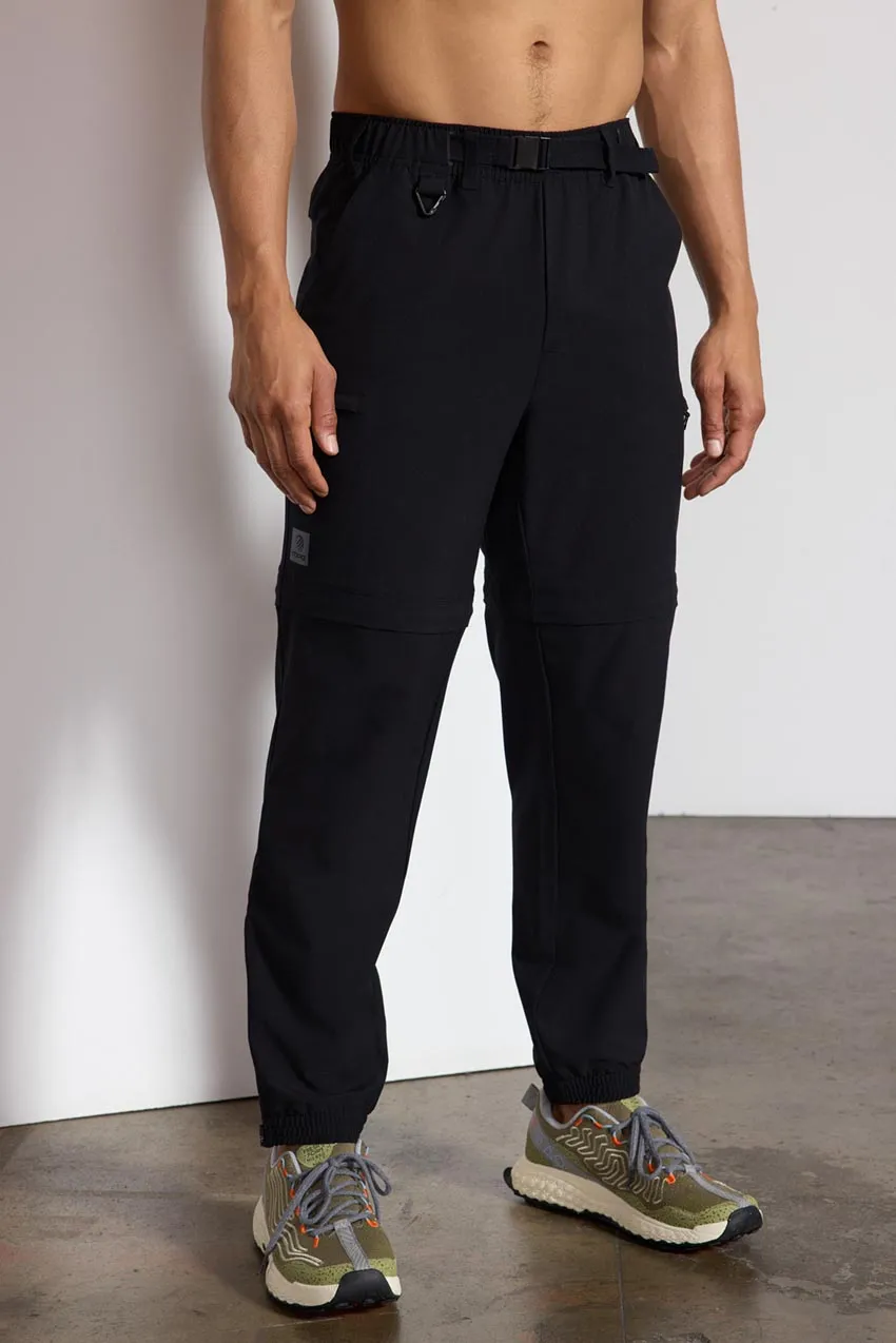 Rove 2 in 1 Cargo Pant with Carabiner - Black sold by MPG