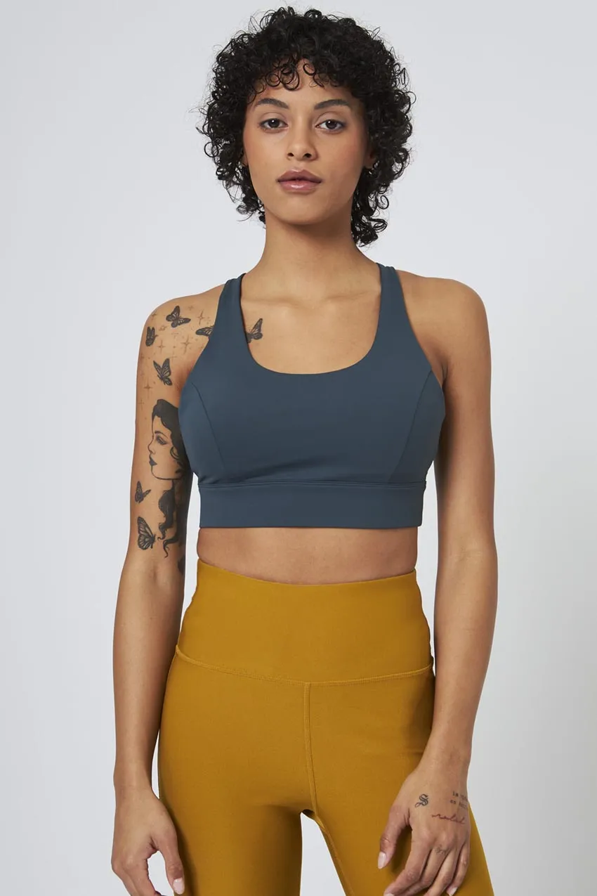 Vital Recycled Nylon Multi-Strap Medium Support Sports Bra sold by MPG product image thumbnail 3