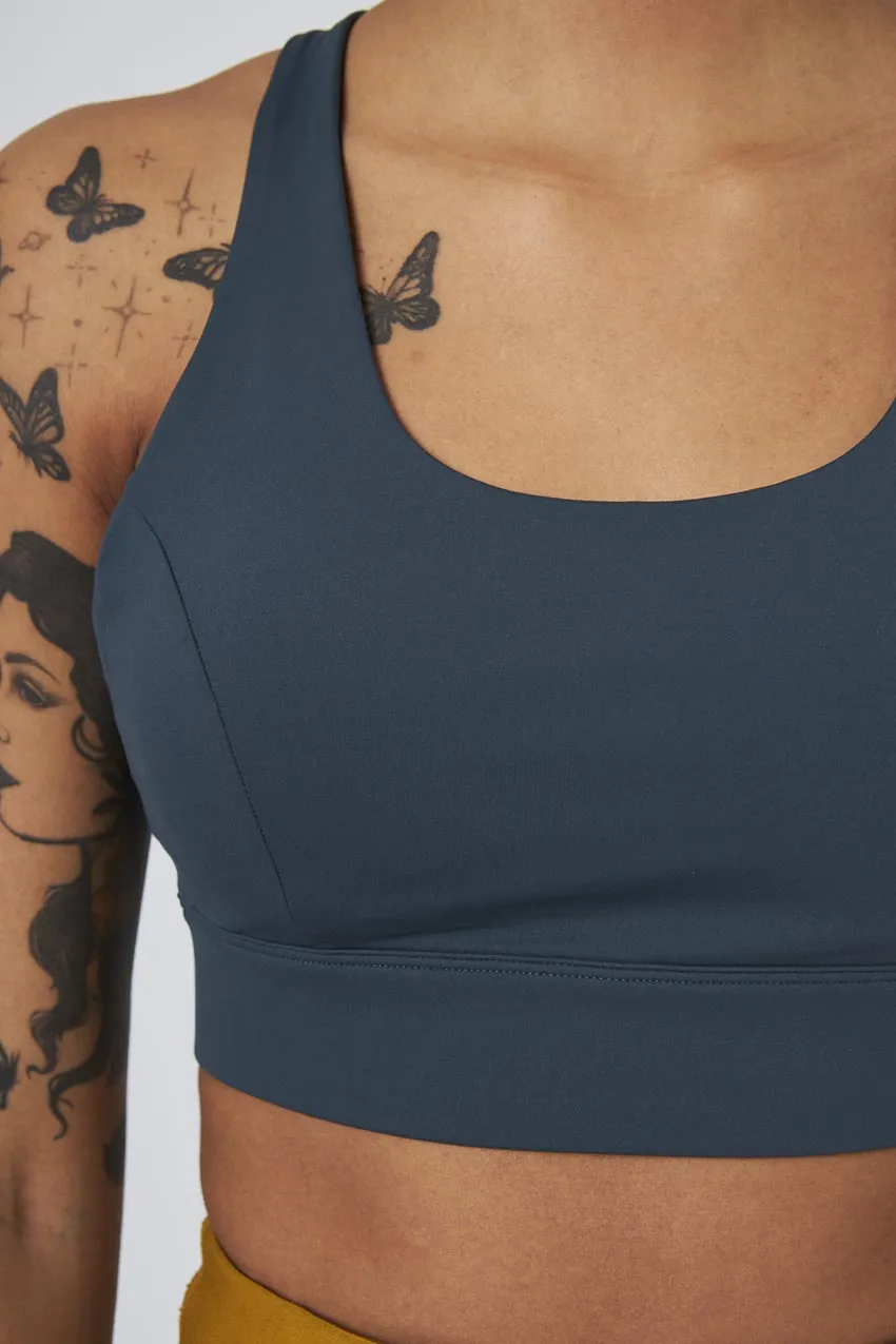 Vital Recycled Nylon Multi-Strap Medium Support Sports Bra sold by MPG product image thumbnail 4