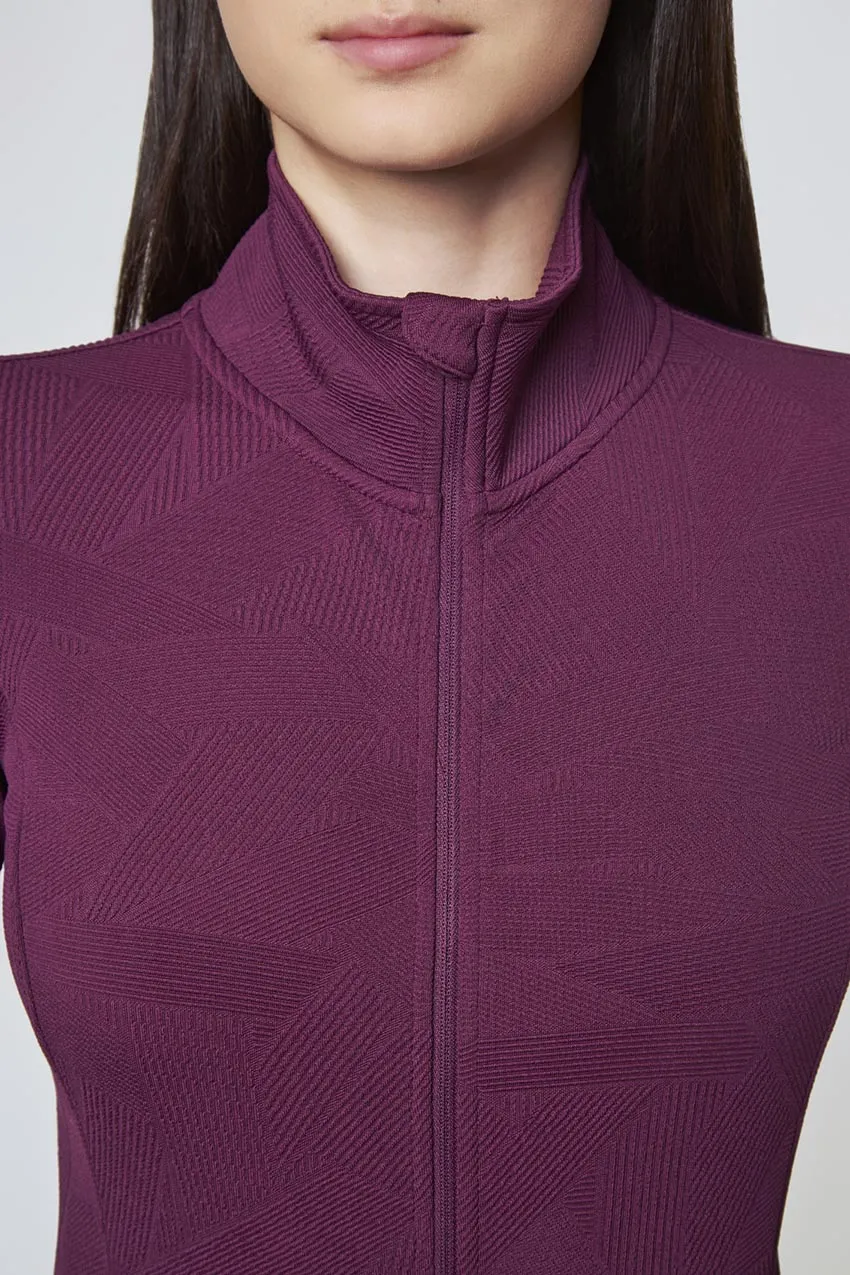 Women’s Geo Jacquard Full-Zip Jacket sold by MPG product image thumbnail 3