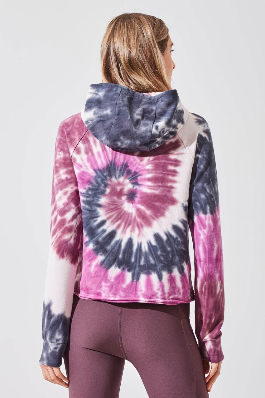 Vision Hooded Tie-Dye Sweatshirt sold by MPG product image thumbnail 3