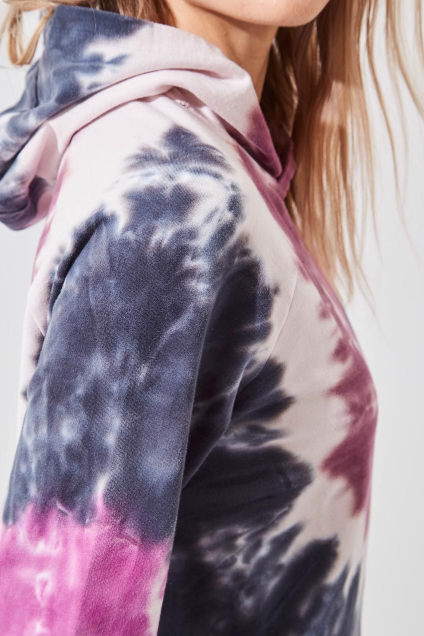 Vision Hooded Tie-Dye Sweatshirt sold by MPG product image thumbnail 5