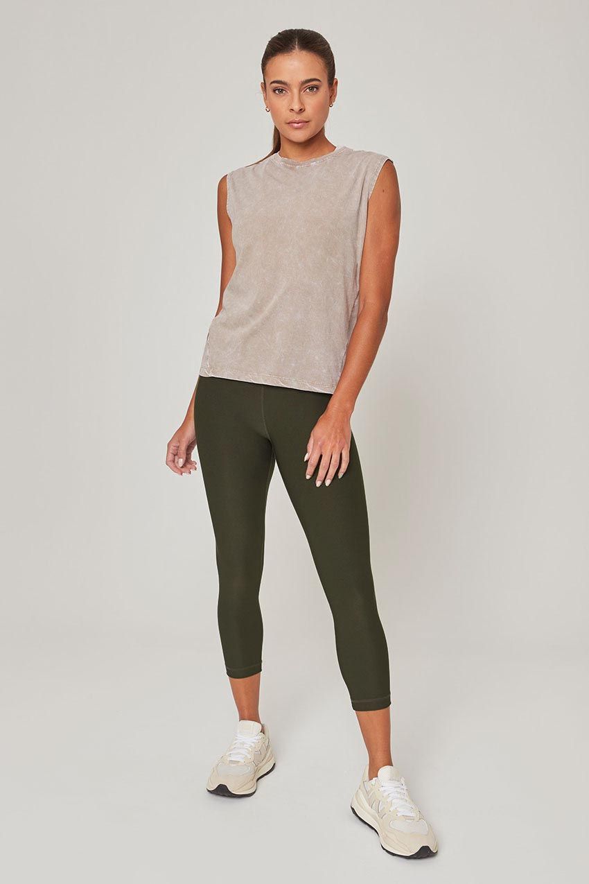 Calm Boxy Washed Tank Top sold by MPG product image thumbnail 2