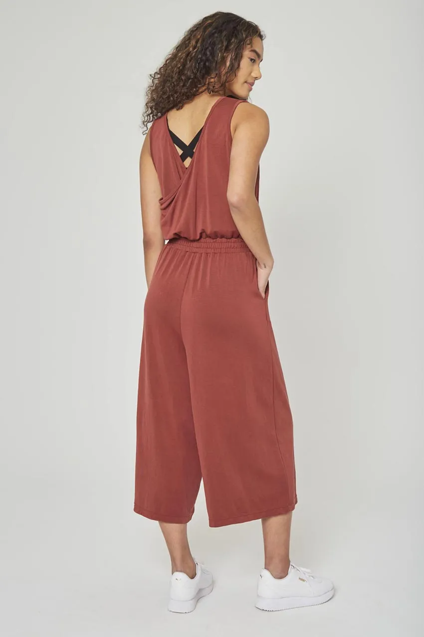 Palmer Lenzing™ Modal Culotte Jumpsuit sold by MPG product image thumbnail 5