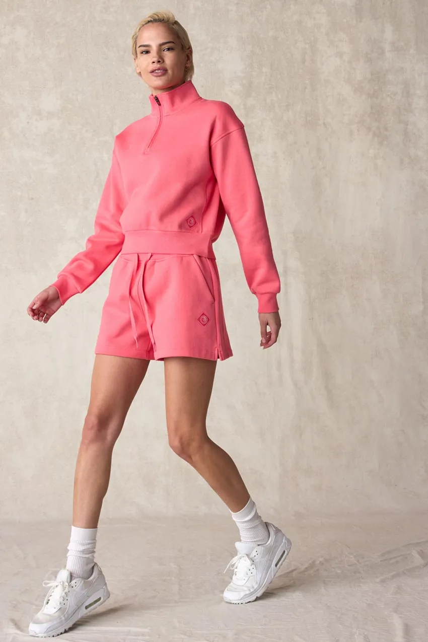 The Comfort Women’s 1/4 Zip Cropped Sweatshirt - Sale sold by MPG product image thumbnail 2