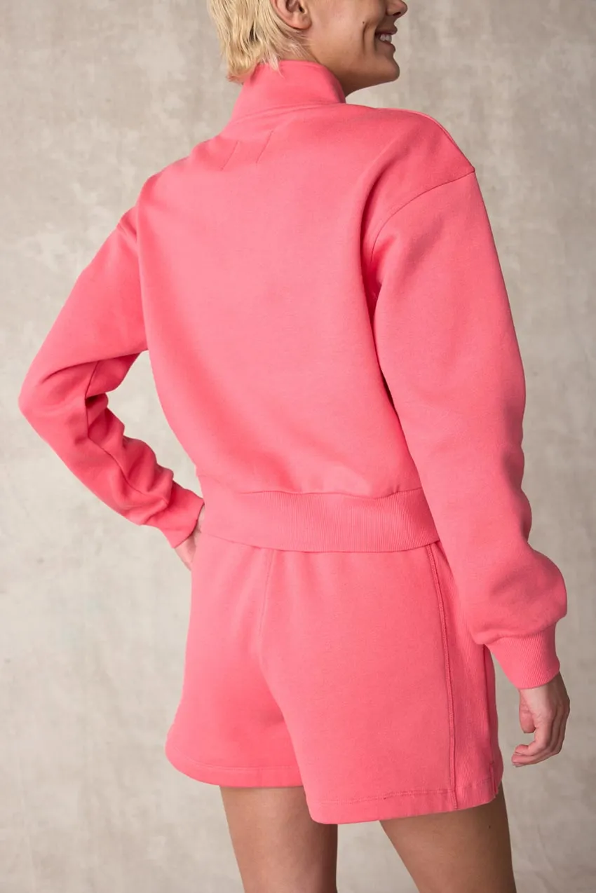 The Comfort Women’s 1/4 Zip Cropped Sweatshirt - Sale sold by MPG product image thumbnail 4