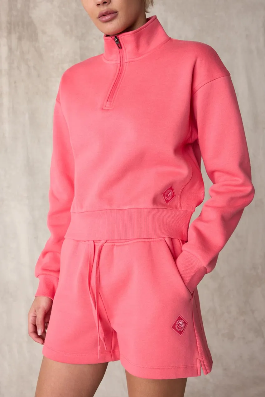 The Comfort Women’s 1/4 Zip Cropped Sweatshirt - Sale sold by MPG product image thumbnail 5