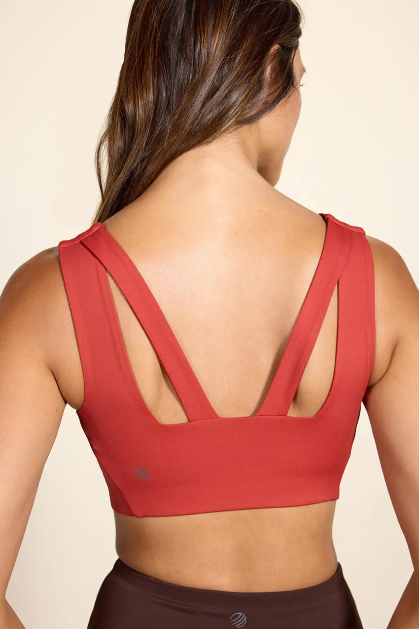 Vital Sports Bra - Brick Dust sold by MPG