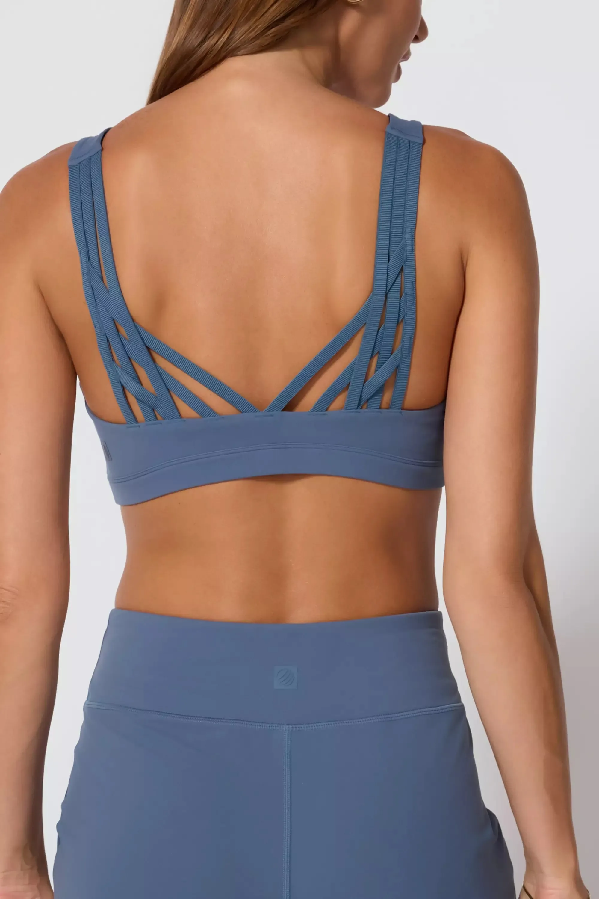 Vital Strappy Back Bra - Petrol Blue sold by MPG product image thumbnail 4