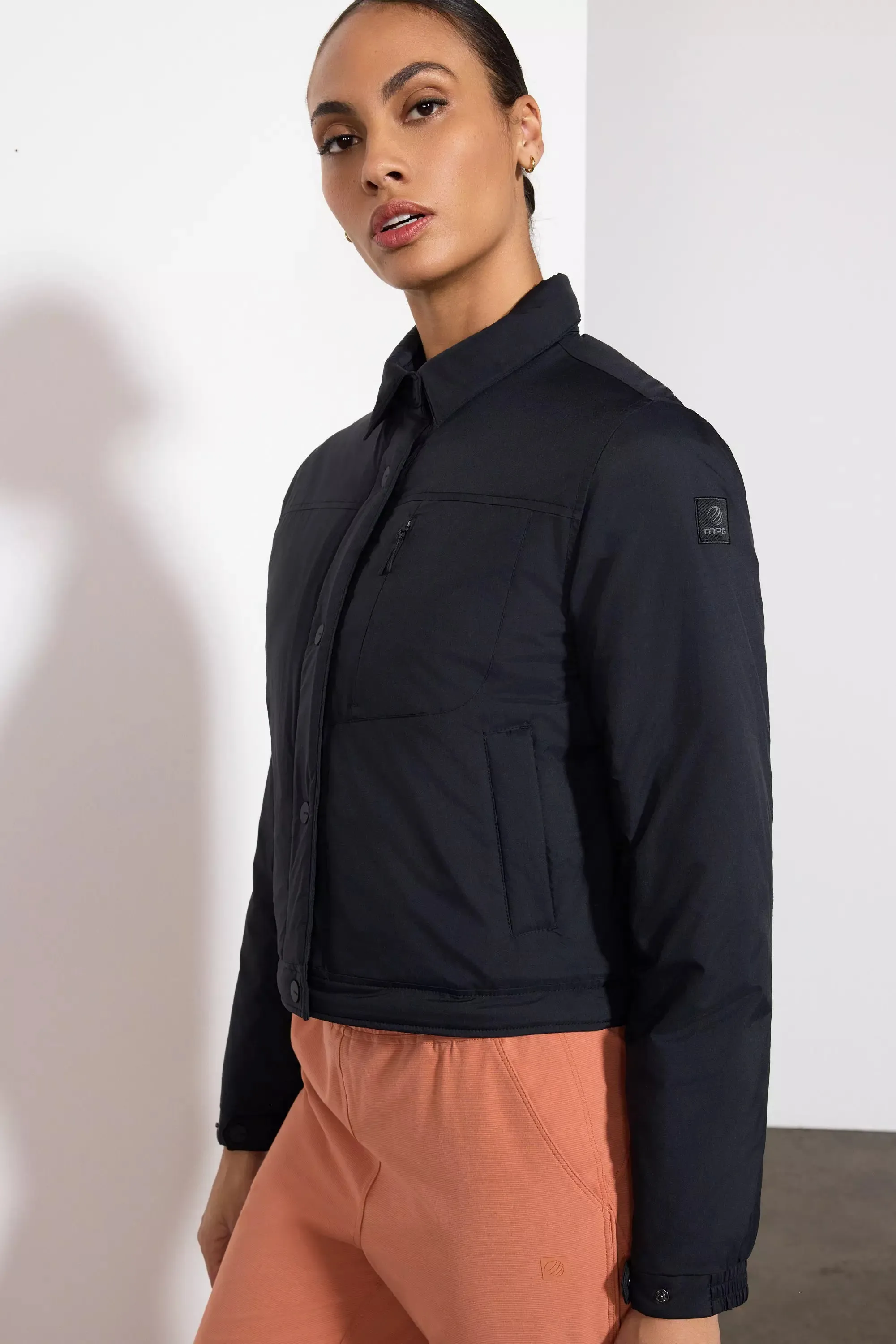 Captivate Shirt Jacket - Black sold by MPG product image thumbnail 5