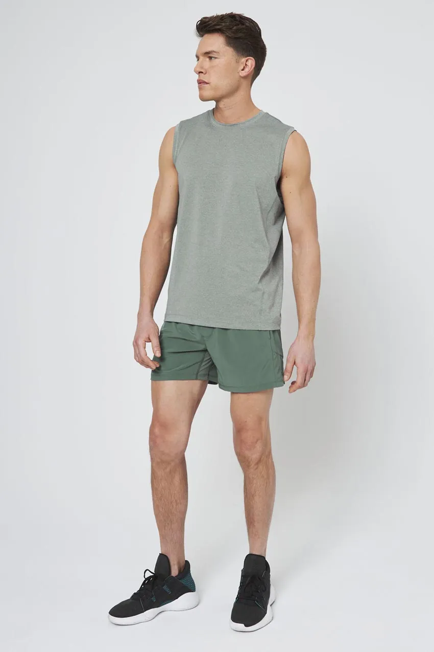 Stride Recycled Polyester Sweat Swim Short with Liner 5" sold by MPG product image thumbnail 2