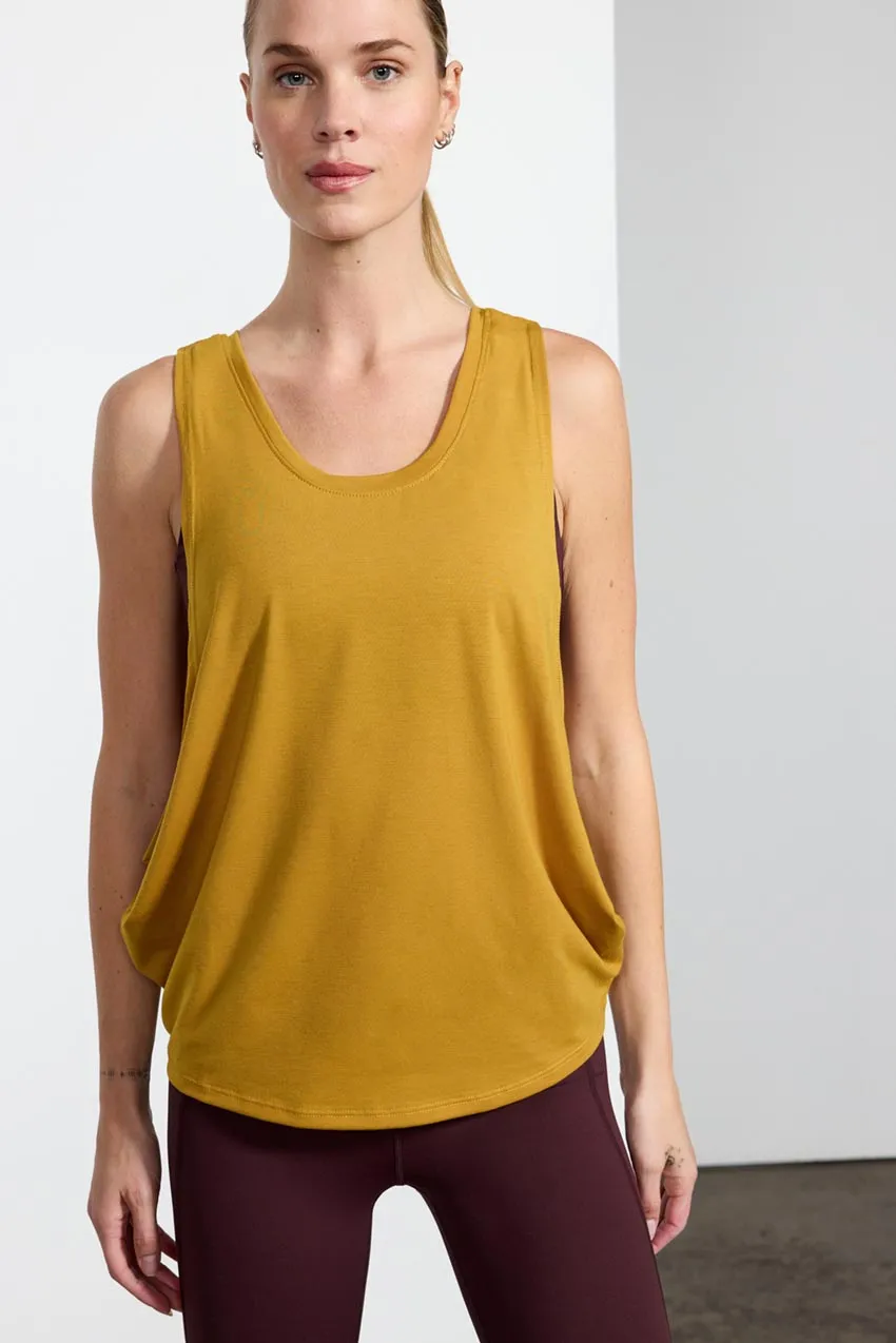 Dynamic Recycled Polyester Dropped Arm Hole Tank Top sold by MPG product image thumbnail 4