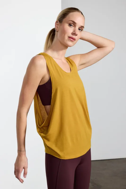 Dynamic Recycled Polyester Dropped Arm Hole Tank Top sold by MPG