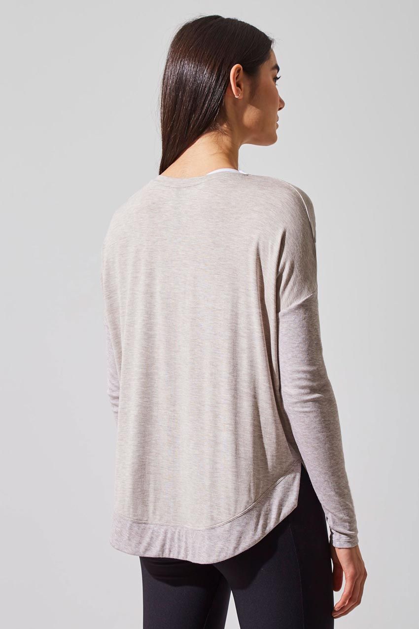 Catherine TENCEL™ Modal Long Sleeve Top sold by MPG product image thumbnail 3