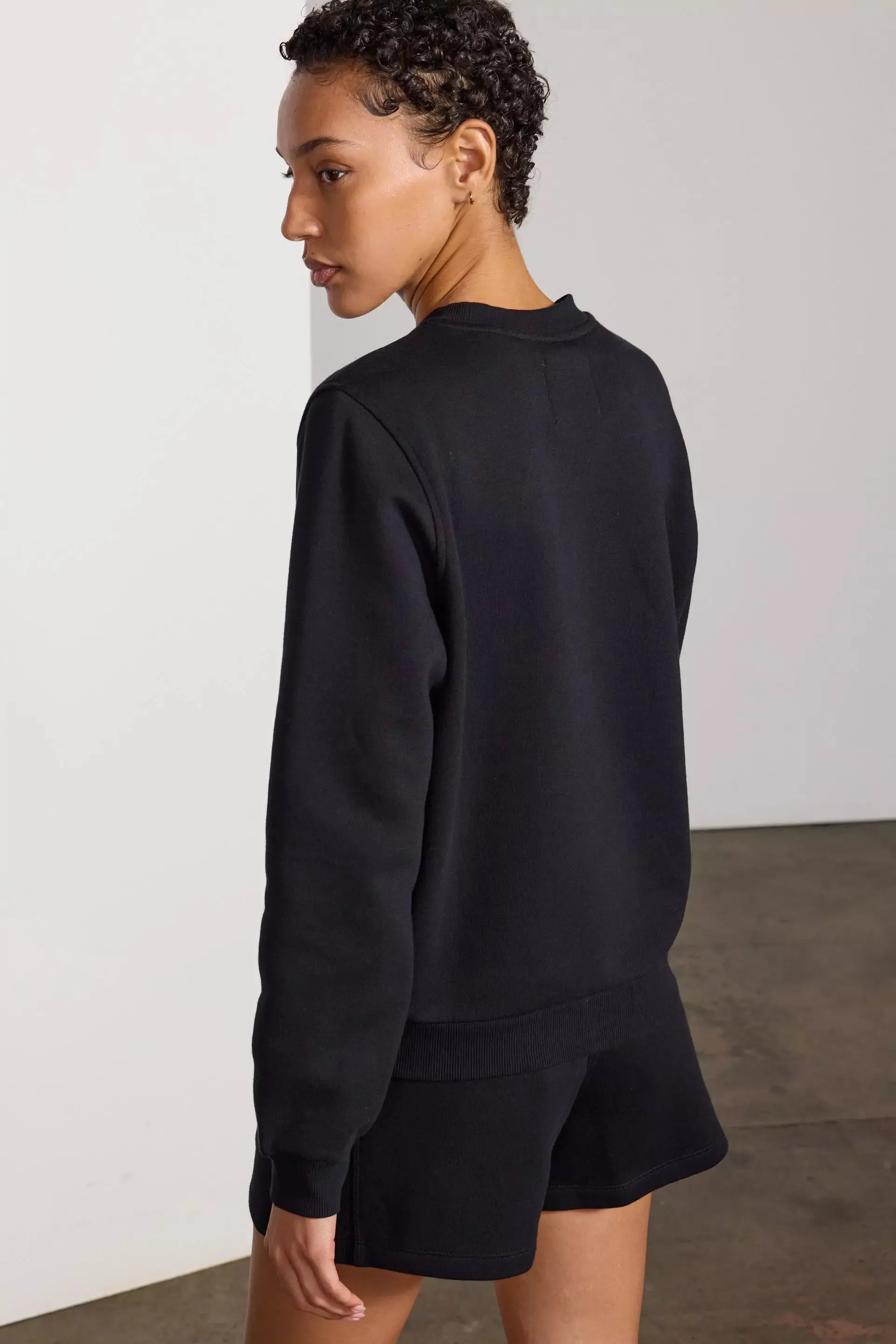 Comfort Fleece Sweatshirt - Black sold by MPG product image thumbnail 3