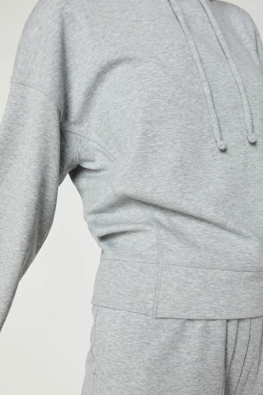Kiera Recycled TENCEL™ Modal Ribbed Hoodie sold by MPG product image thumbnail 5