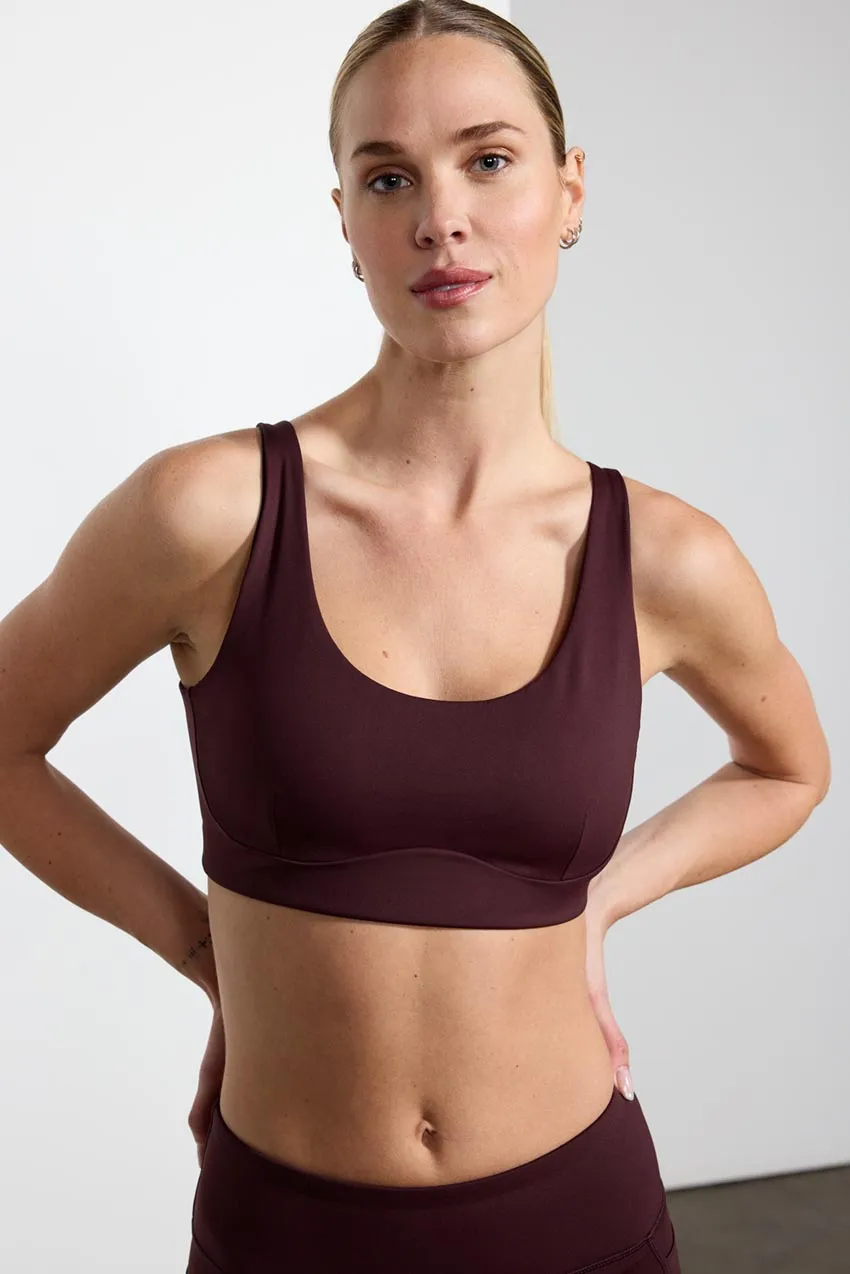 Vital Recycled Nylon Cross Strap Light Support Sports Bra sold by MPG product image thumbnail 3