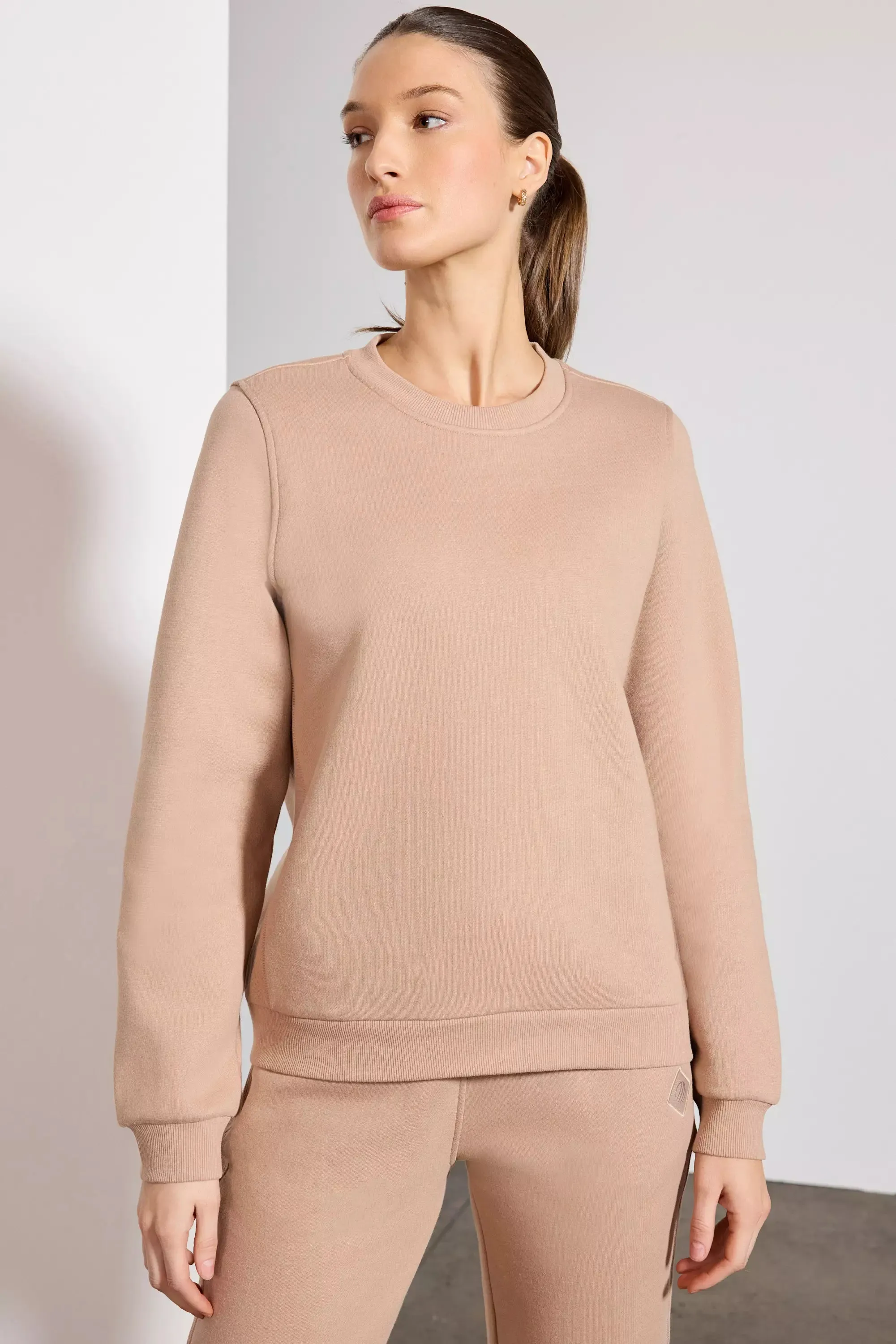 Comfort Fleece Sweatshirt - Warm Taupe sold by MPG product image thumbnail 5