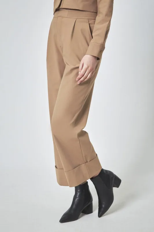 Limitless High-Rise Wide Leg Pleated Pant sold by MPG