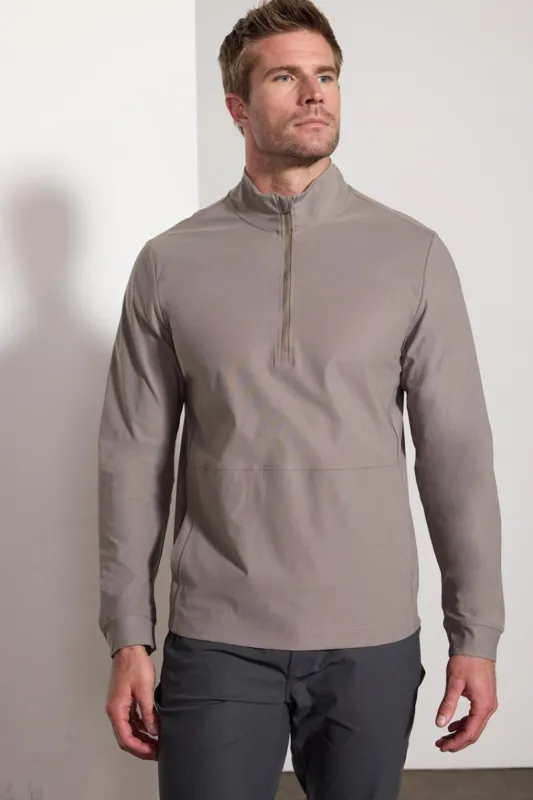 Limitless 1/2 Zip Pullover - Mushroom sold by MPG