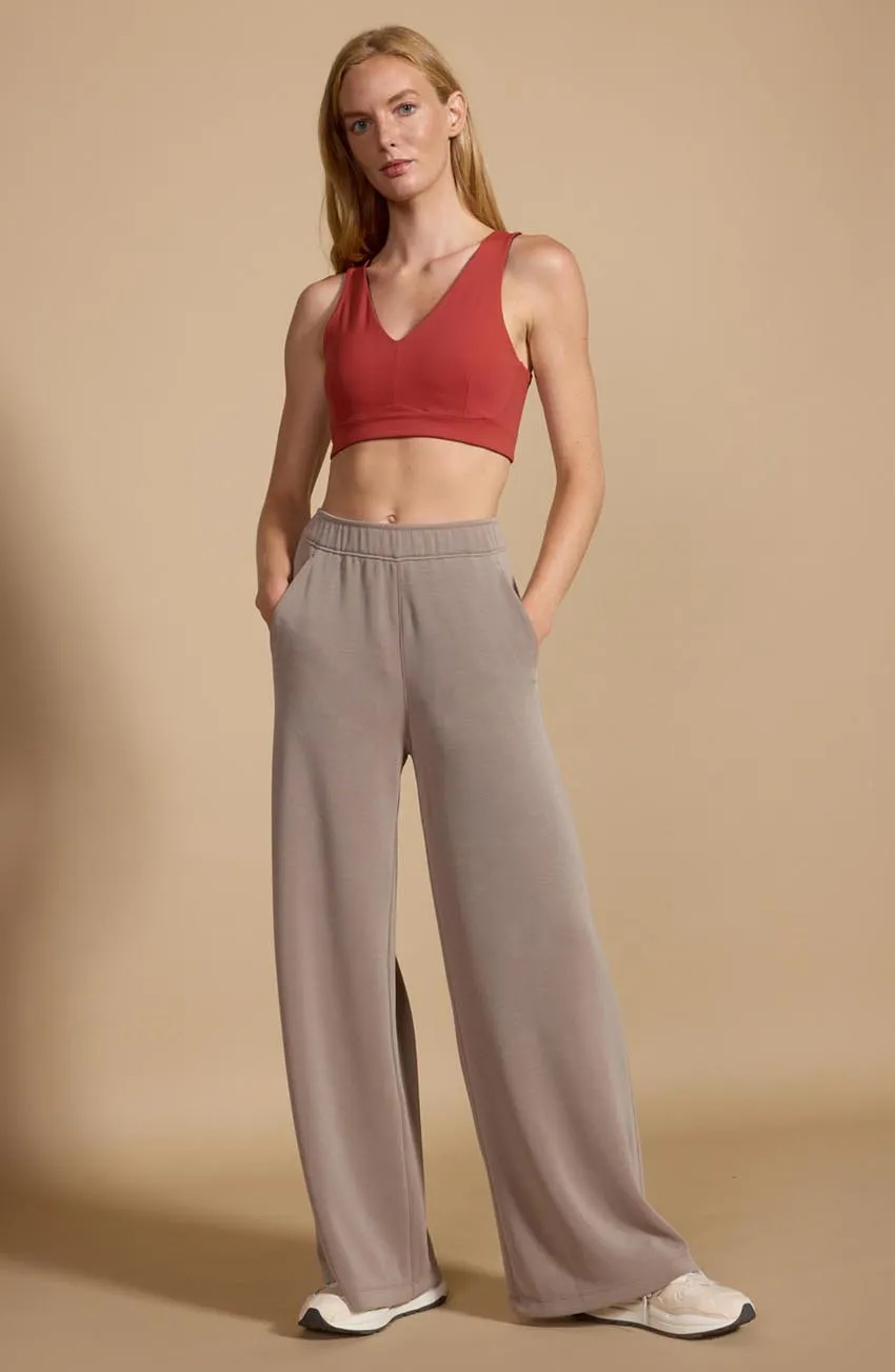 Vital Recycled Nylon V-Neck Medium Support Sports Bra sold by MPG product image thumbnail 2