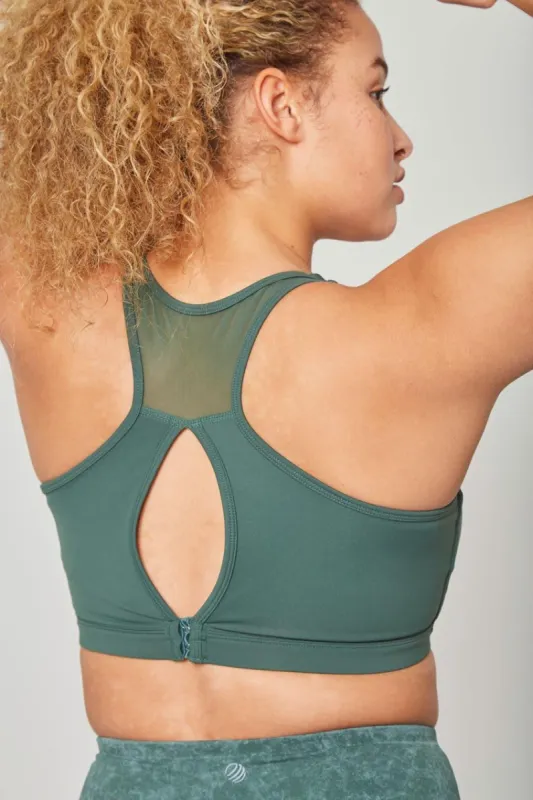 Marley Vital Adjustable Back Keyhole Medium Support Sports Bra sold by MPG