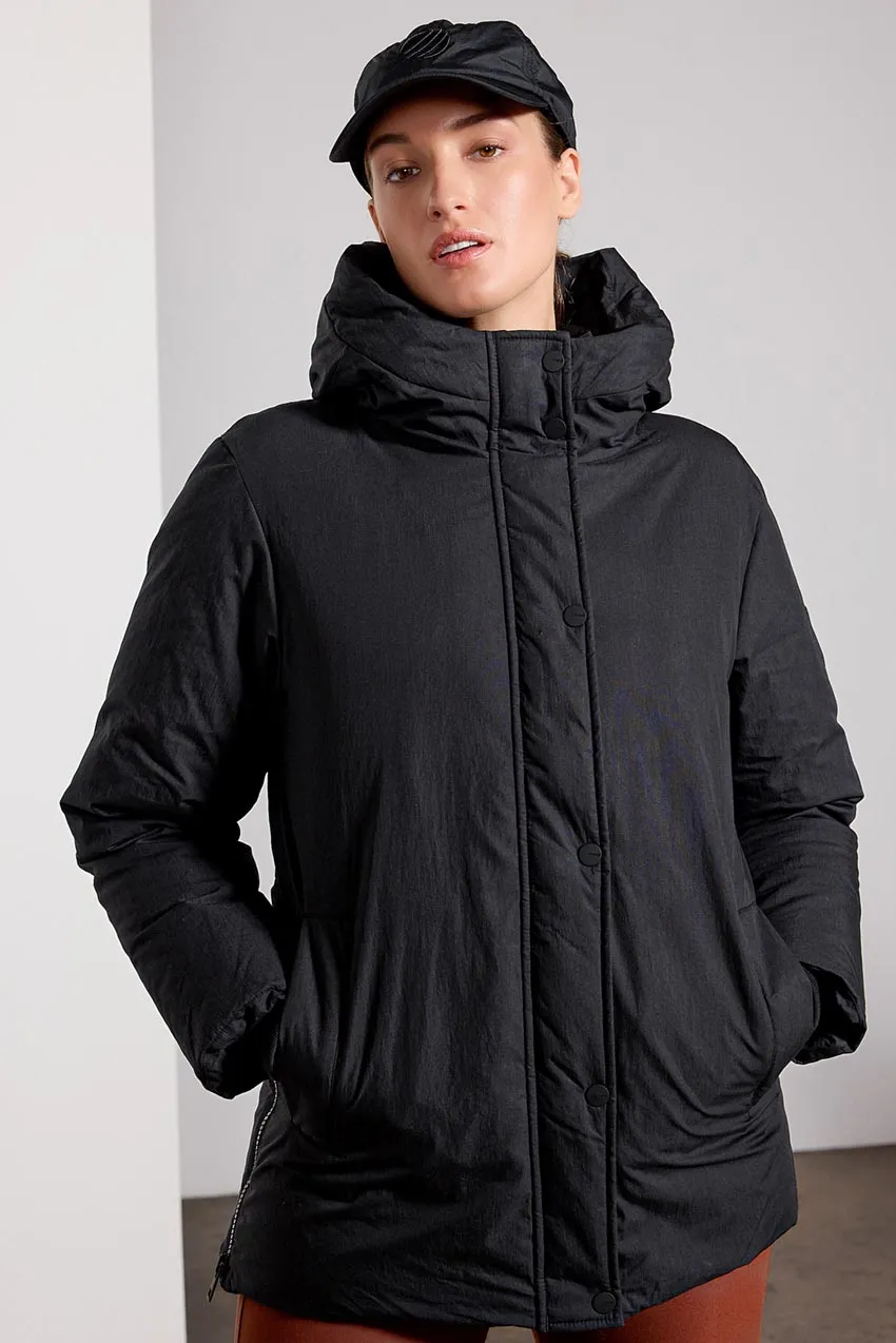 Invigorate RDS Down Hip-Length Puffer with Slits sold by MPG