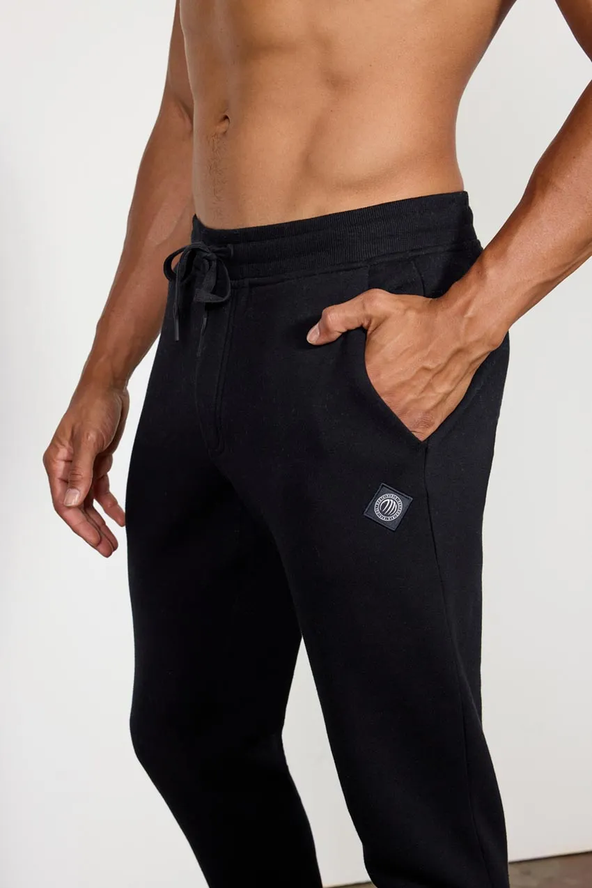 Comfort Men's Fleece Jogger - Black sold by MPG product image thumbnail 4