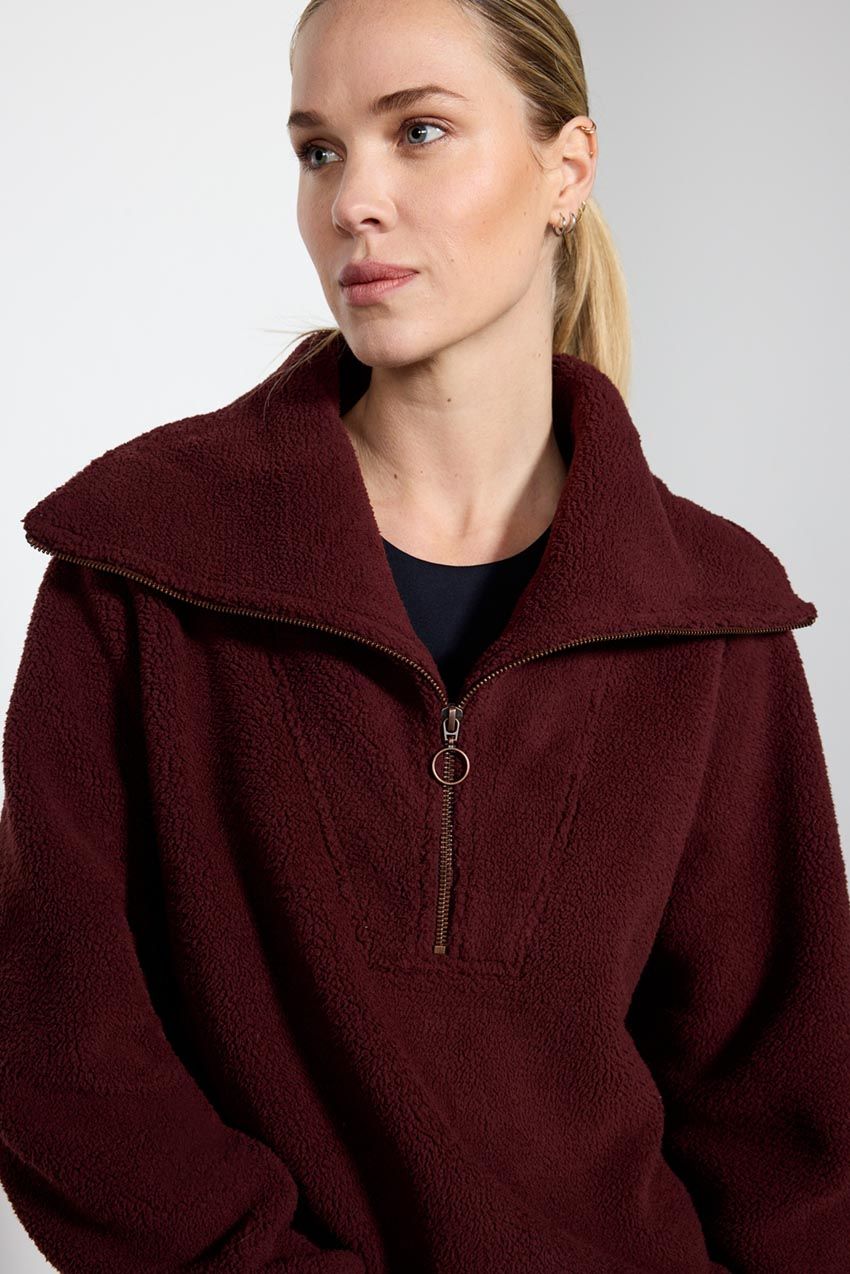 Levitate Half-Zip Berber Pullover sold by MPG product image thumbnail 4