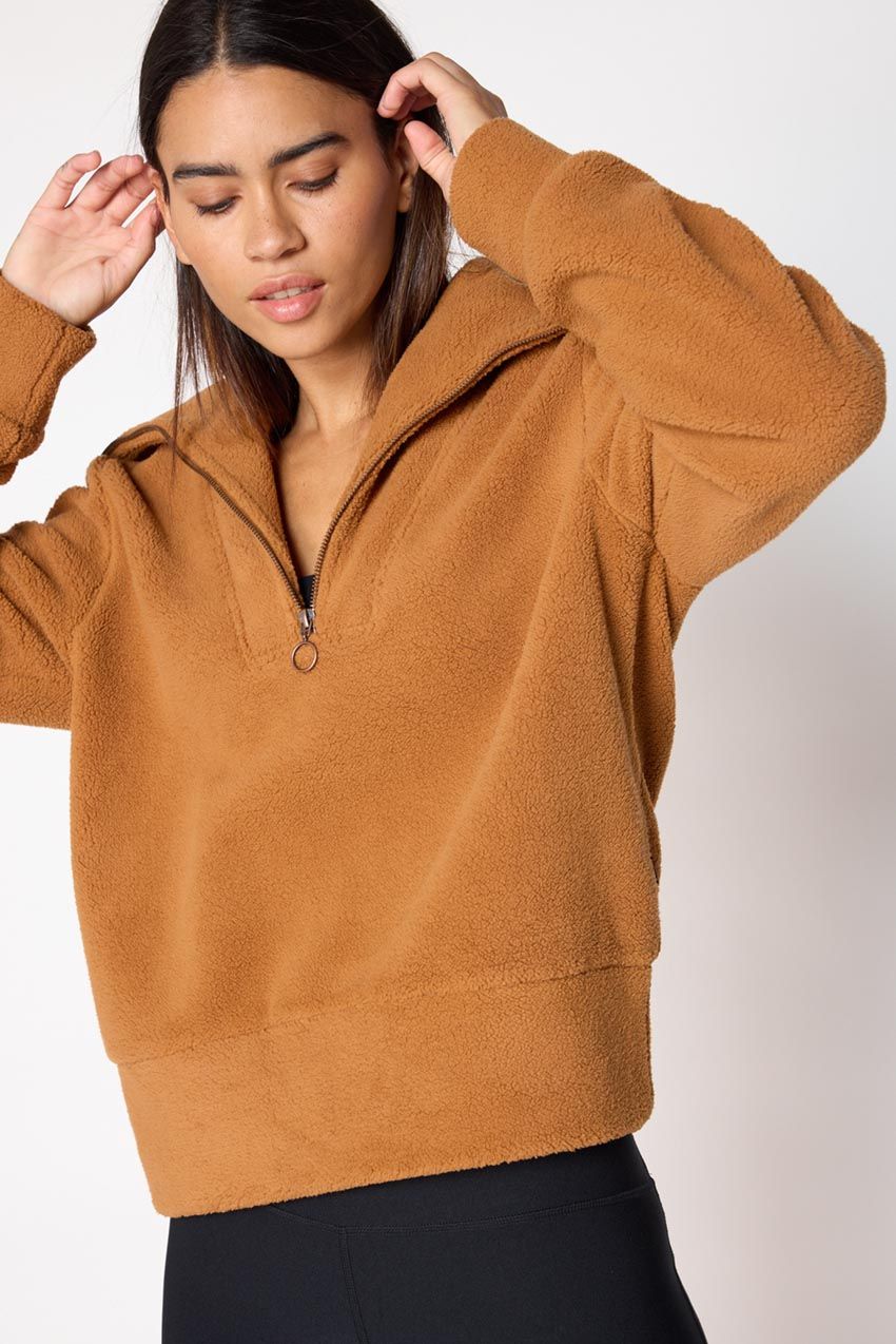 Levitate Half-Zip Berber Pullover sold by MPG product image thumbnail 5