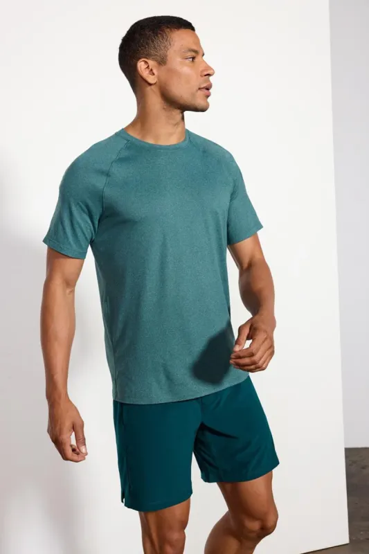 Pace Recycled Polyester Raglan Tech Tee sold by MPG