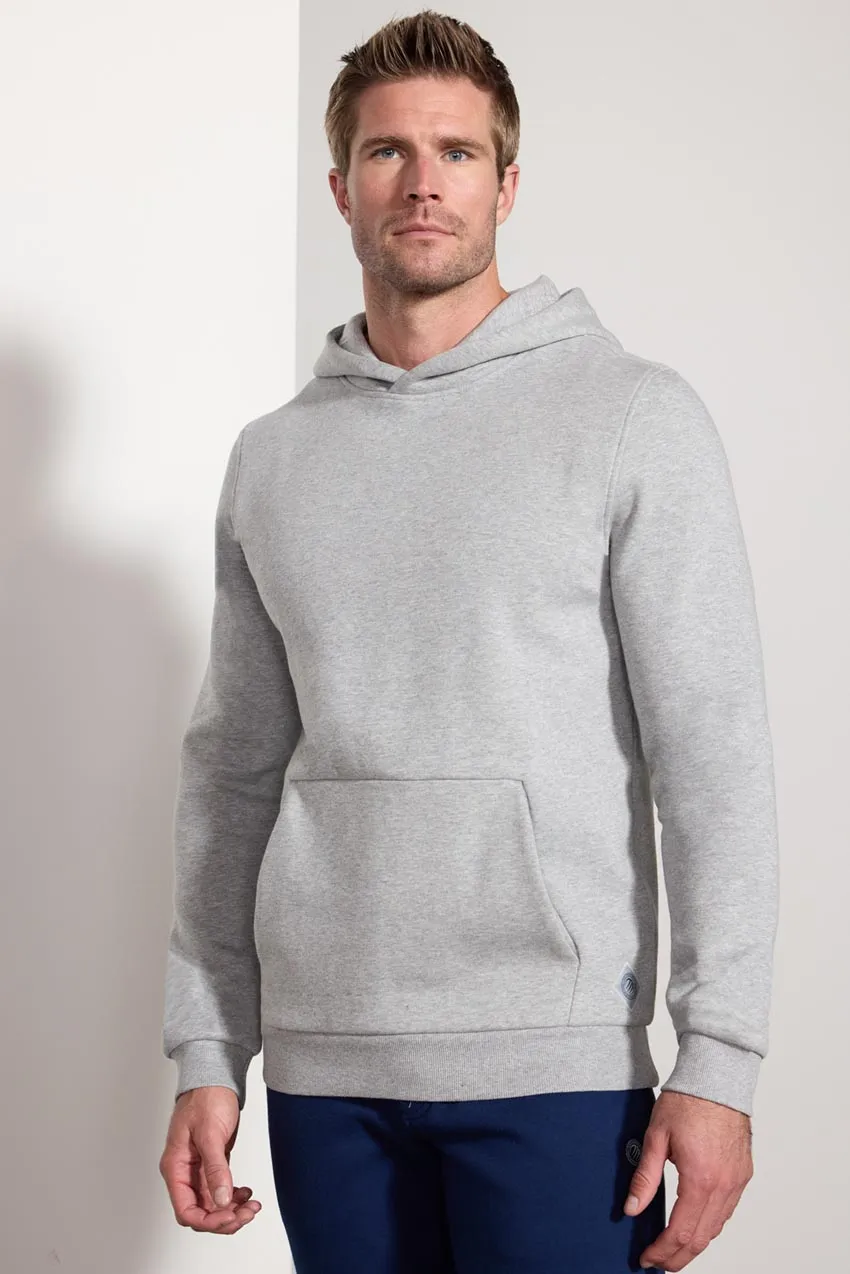 Comfort Men's Fleece Pullover Hoodie - Htr Concrete sold by MPG