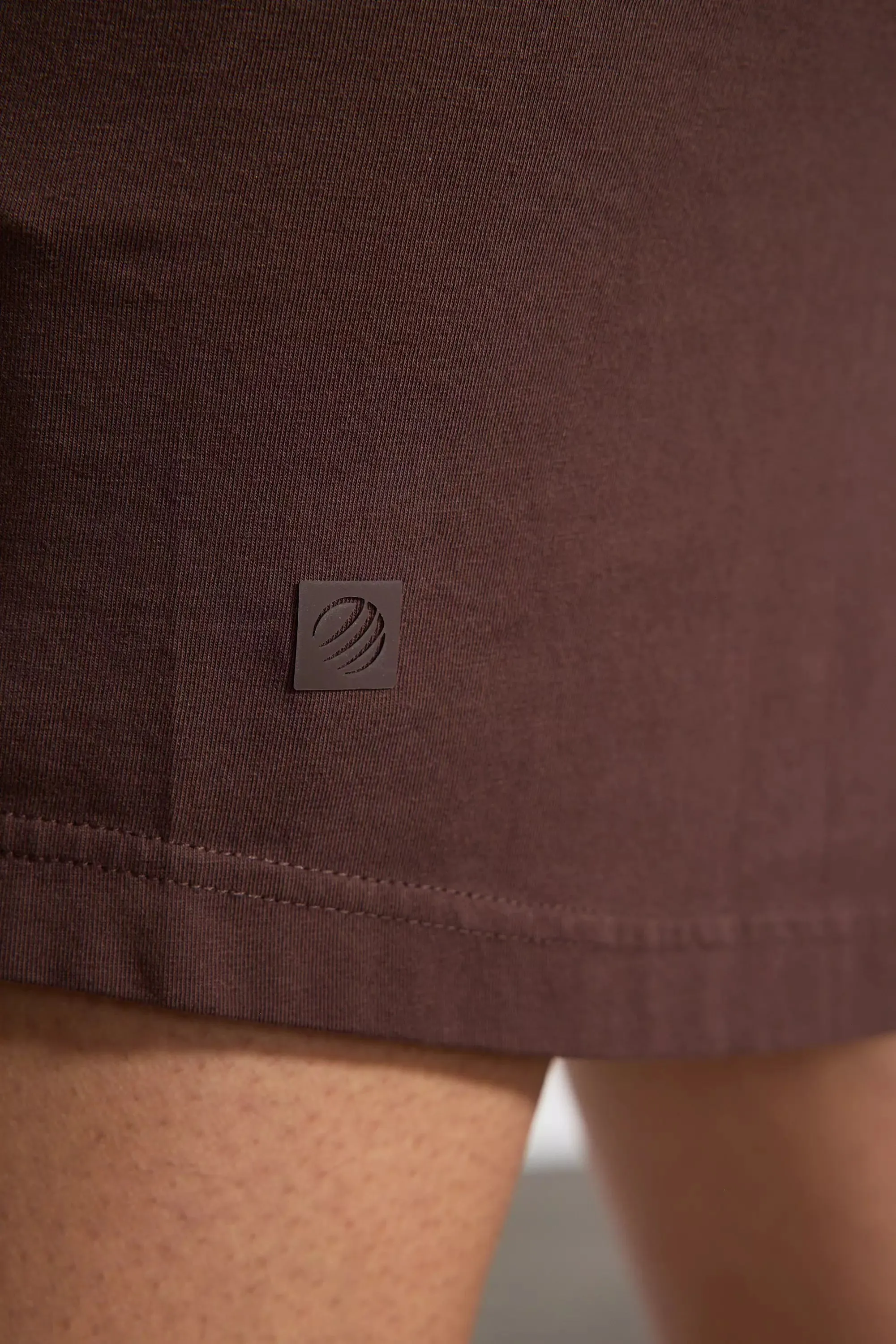 Calm T-Shirt Dress - Chocolate Brown sold by MPG product image thumbnail 5